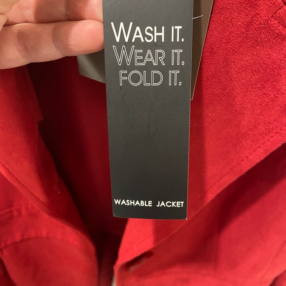 Brand new with tag red soft blazer. - Picture 3 of 3